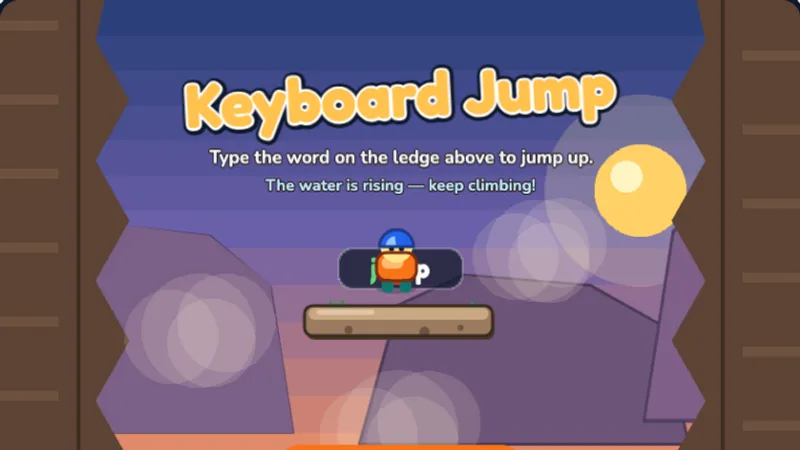 Keyboard Jump game preview