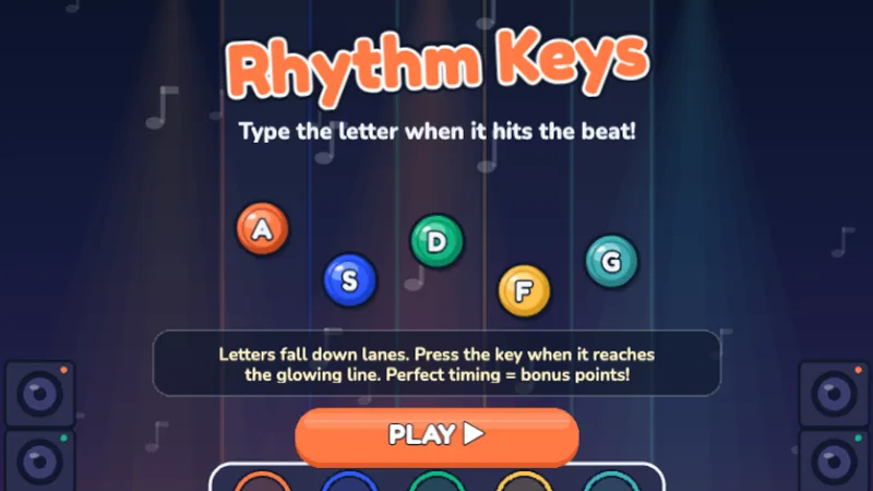 Rhythm Keys game preview